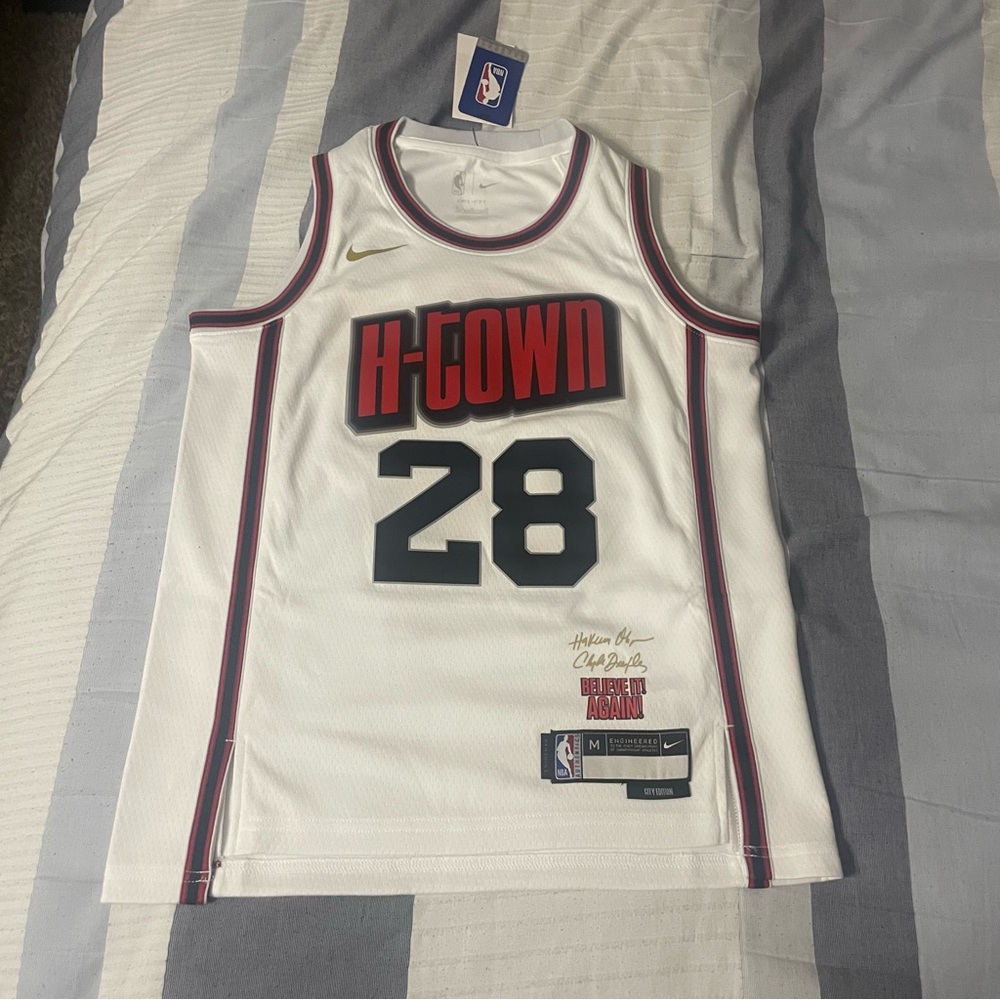 Houston Rockets NBA City Edition Youth Jersey Size M New with Tags
